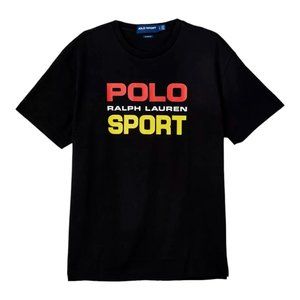 Men's Polo Ralph Lauren Motocross Racer Tee Color Black